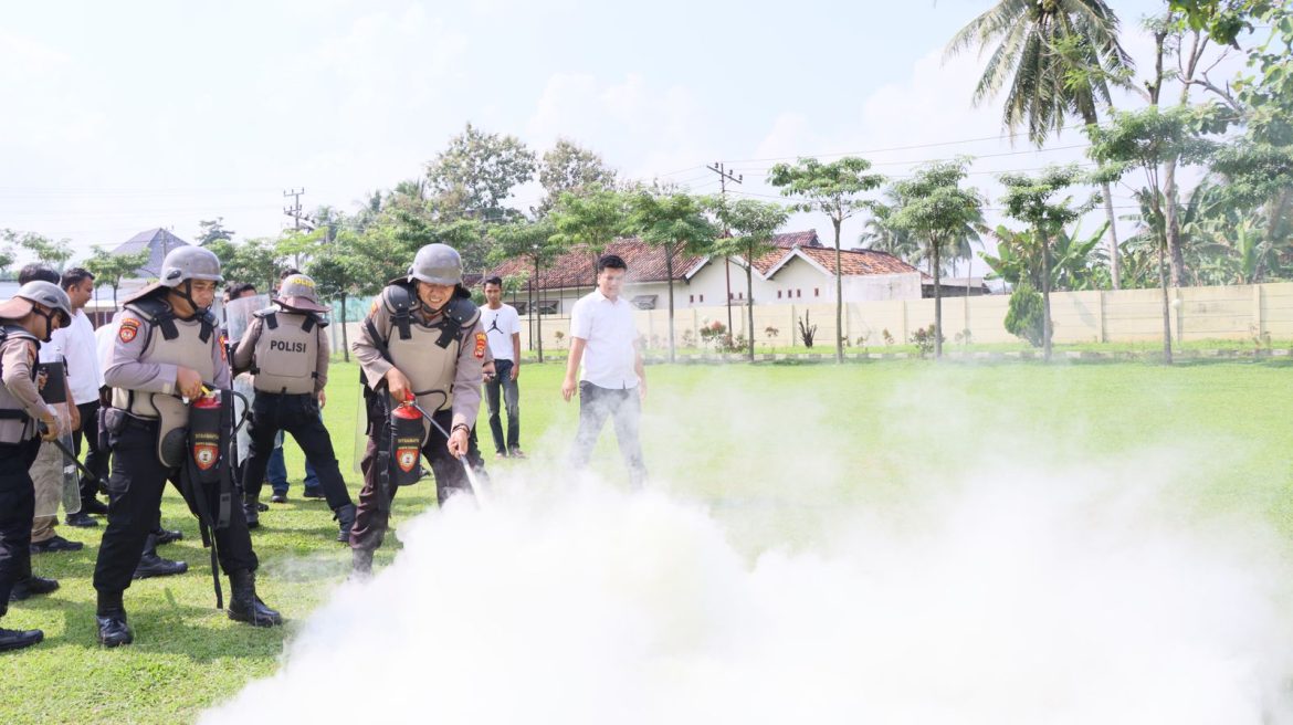 Polres Tulang Bawang Gelar Latkatpuan Dalmas Jelang Pengamanan May Day, Ini Tujuannya