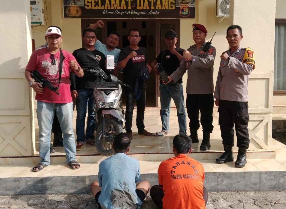 Polisi Tangkap Dua Pelaku Curat Rumah di Penawar Aji, Salah Satunya Oknum Satpam Rumah Sakit