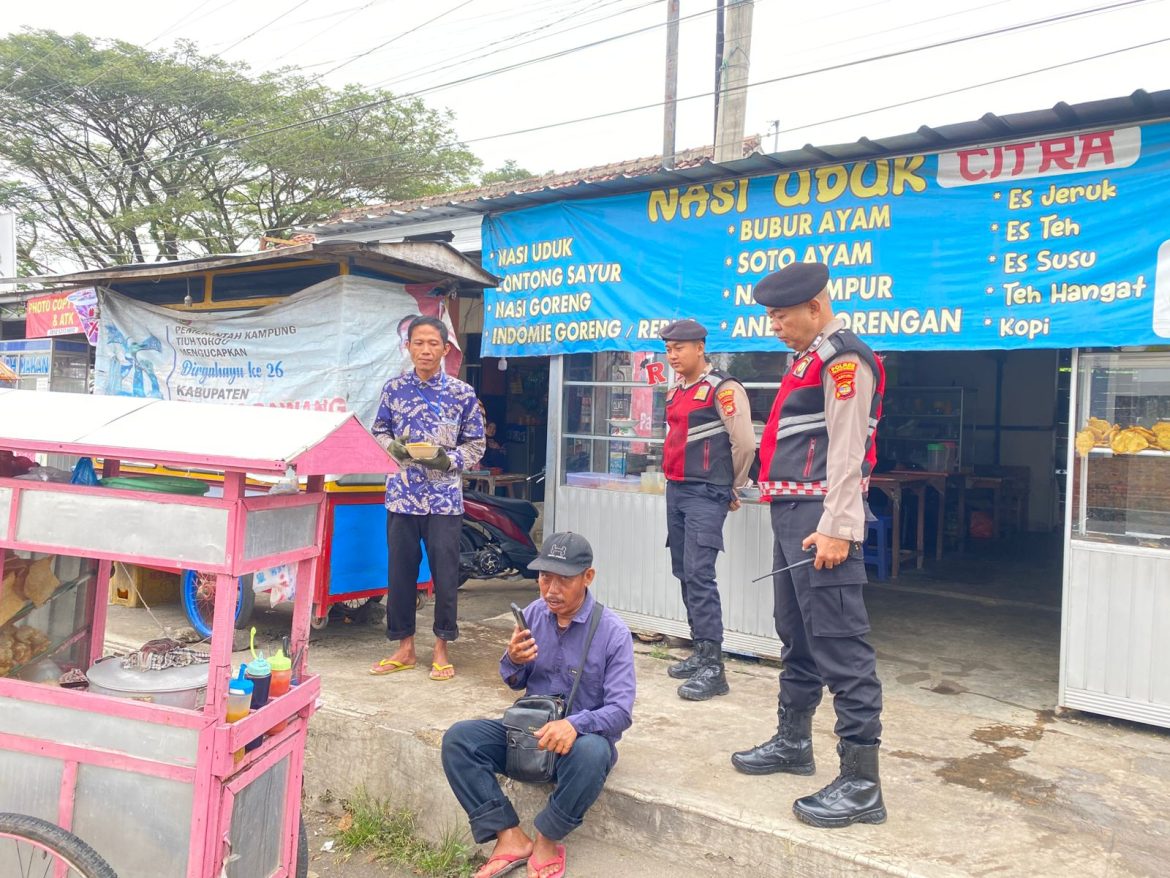 Cegah Premanisme dan Pungli, Berikut 4 Lokasi Jadi Sasaran Patroli Samapta Polres Tulang Bawang
