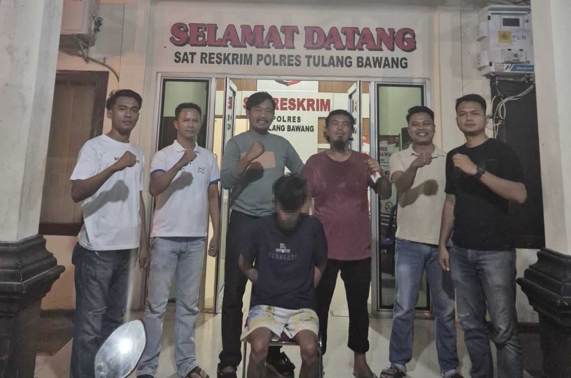 Tekab 308 Presisi Polres Tulang Bawang Tangkap Pelaku Kekerasan Seksual dan Pemerasan di Areal Perkebunan Sawit