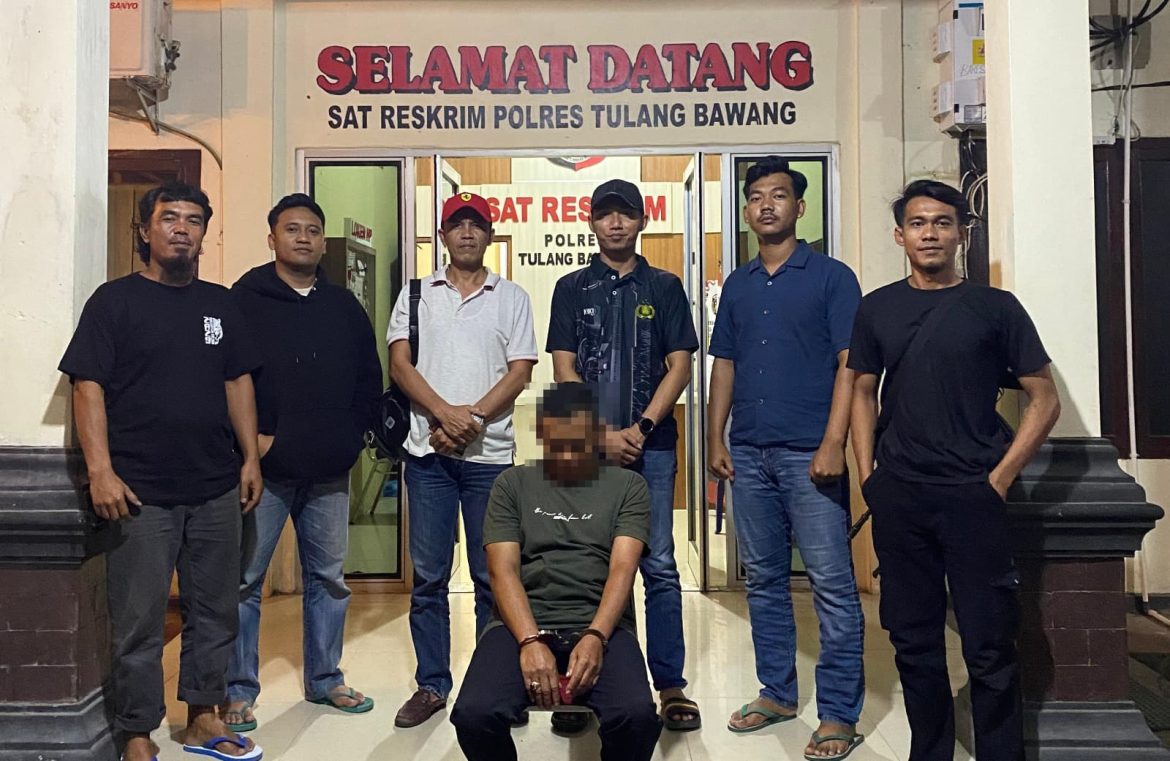 Tekab 308 Presisi Polres Tulang Bawang Tangkap Pelaku Penggelapan, Begini Modusnya