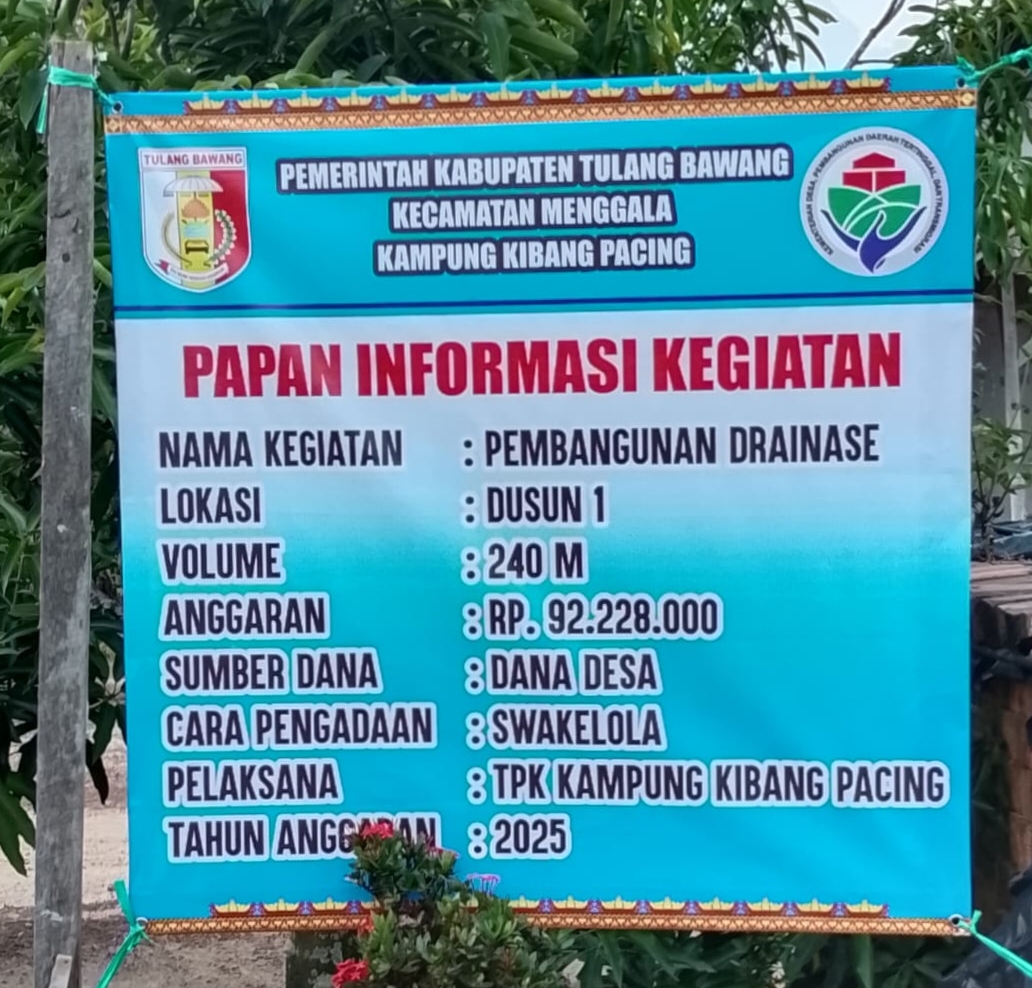 Setelah Viral dan Dikecam, Plang Proyek Drainase Siluman Akhirnya Muncul: Netizen Sorak “No Viral No Justice”