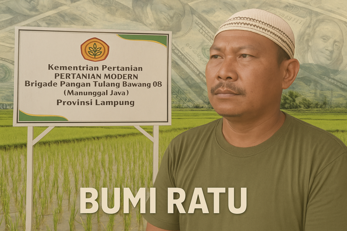 Diduga Korupsi Berjamaah…..!!! Muslimin Berkuasa, Anak Sukses, Dinas Pertanian Bungkam, Petani Gabah Hidup Susah.