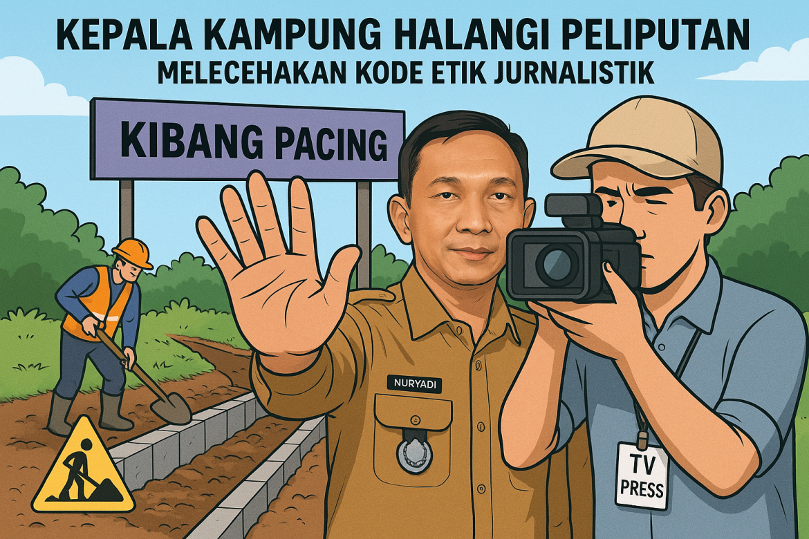 Kakam Kibang Pacing Terancam Dipidana: Konfirmasi Hilang, Proyek Tak Transparan, Diduga Lecehkan Etik Pers