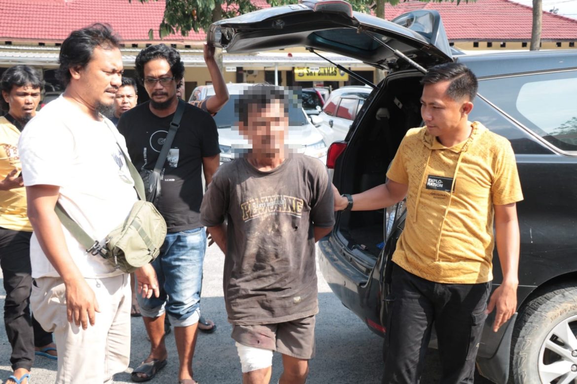 Tekab 308 Presisi Polres Tulang Bawang Tangkap Pelaku Pembunuhan dan Pemerkosaan Anak di Bedeng PT Indolampung