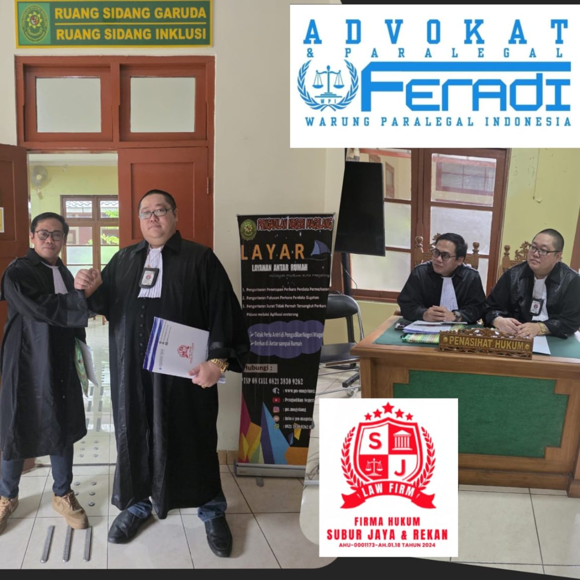 FERADI WPI dan Firma Hukum Subur Jaya Tekankan Profesionalisme dalam Pendampingan Hukum di Magelang