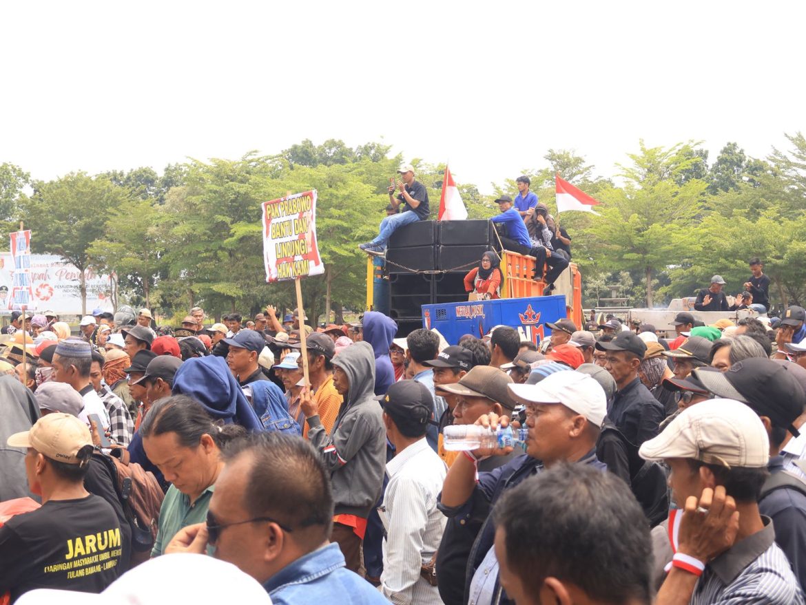 Aksi Unjuk Rasa Guncang Tulang Bawang! Kapolres Tulang Bawang : Polisi Hadir Redakan Panasnya Aspirasi Rakyat