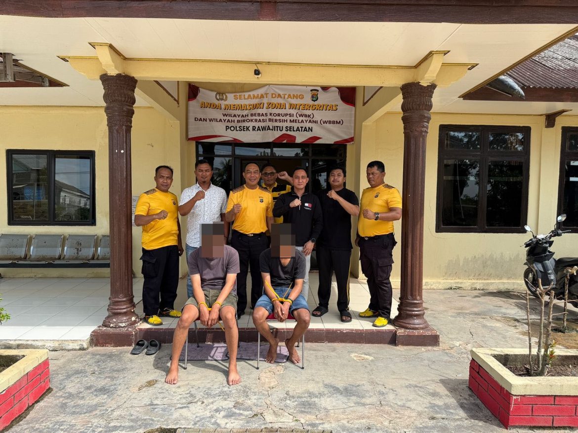 Drama Kades Palsu Terkuak! Polsek Rawajitu Selatan Ringkus Dua Penipu Tanpa Ampun