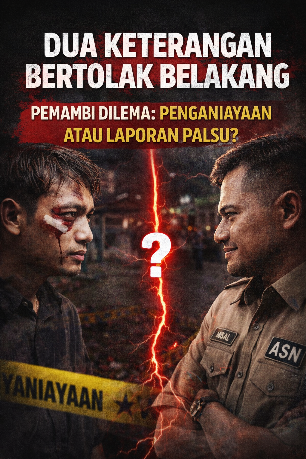 Bantahan Terduga Pelaku ASN Berinisial A Berhadap-hadapan dengan Laporan Korban, Publik Pertanyakan Integritas Hukum dan Dugaan Laporan Palsu