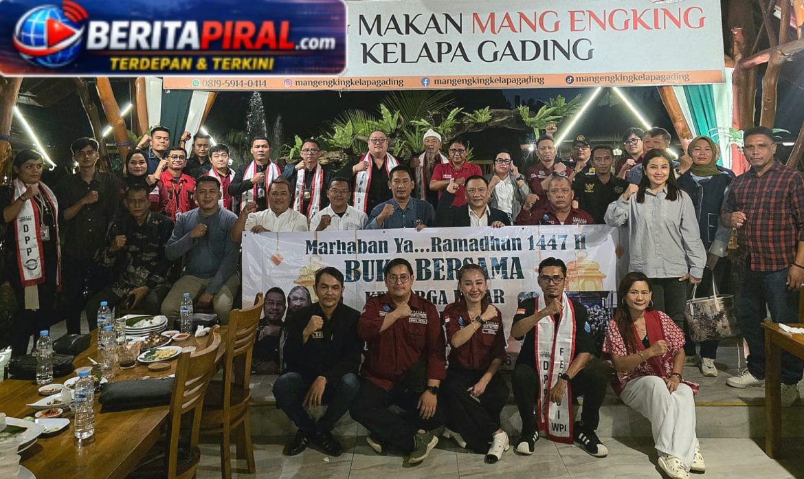 DPD FERADI WPI DKI Jakarta Gelar Bukber Akbar di Kelapa Gading, Pererat Solidaritas Advokat