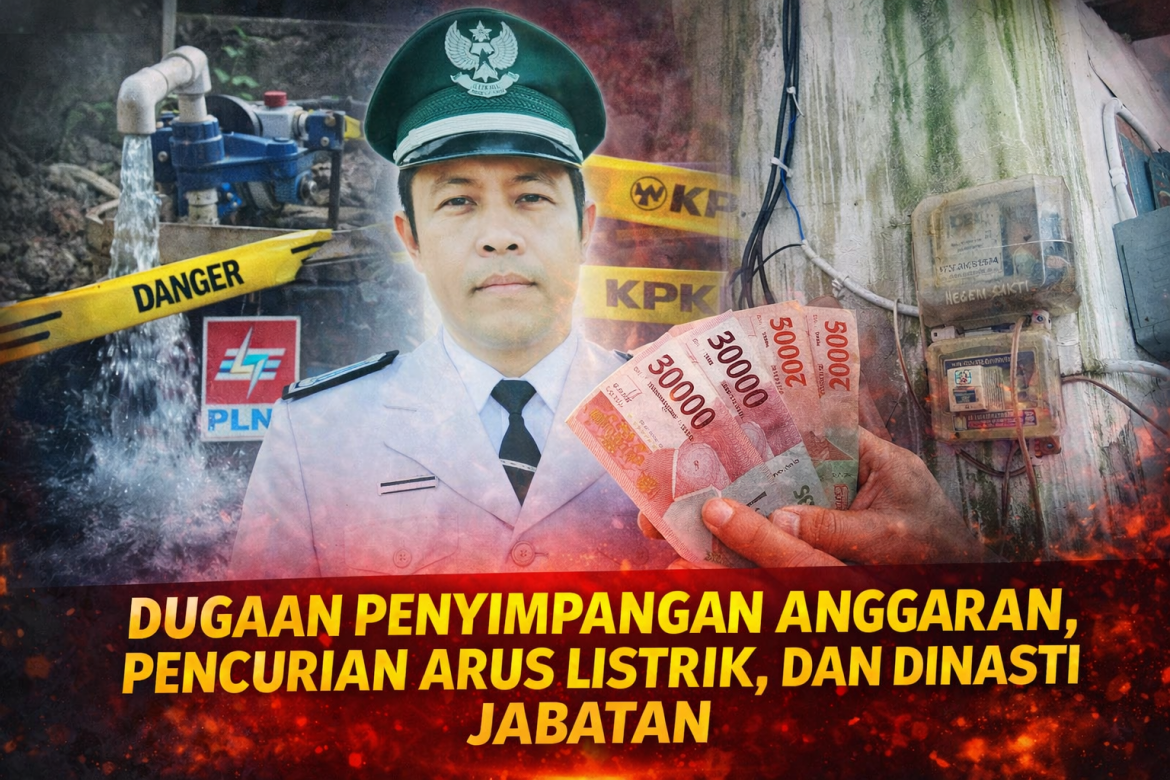 Diduga Gunakan Arus Listrik PLN Secara Ilegal untuk Sumur Bor Desa, Pemerintahan Desa Negeri Sakti Disorot soal Transparansi, Konflik Kepentingan, dan Praktik Dinasti