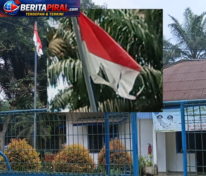 Simbol Negara Sempat Diduga Disepelekan, Bendera Robek di Kantor Plasma Bawang Sakti Mendadak Diganti Setelah Akan Diberitakan