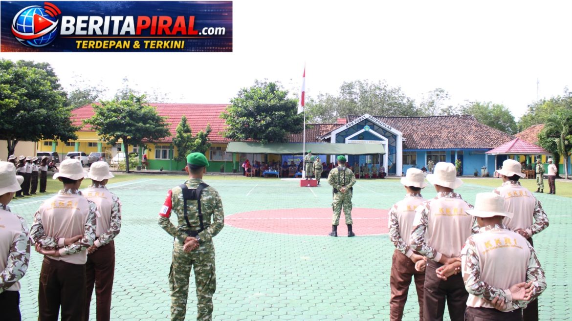 Letkol Syurya Dharma Dandim 0426 TB, Resmi Buka Latihan KKRI 100 Pelajar SMKN 1 Menggala Tahun 2026