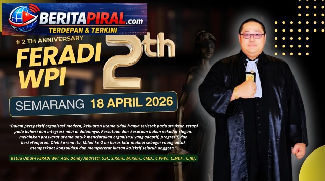 Milad ke-2 FERADI WPI di Semarang Akan Diisi Deklarasi dan Rangkaian Acara Menarik