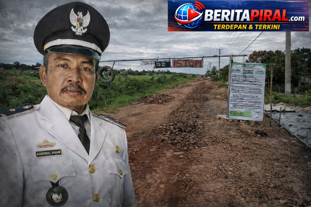 Portal Jalan Beromset Ratusan Juta Yang Diduga Hasil Pungli Dan Meras.  Pemda Tulang Bawang Hilang Wibawa Oleh Kakam Hargo Rejo…?