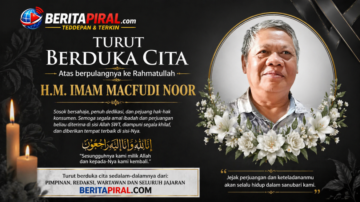 Duka Mendalam Dunia Jurnalistik, H.M. Imam Macfudi Noor Berpulang