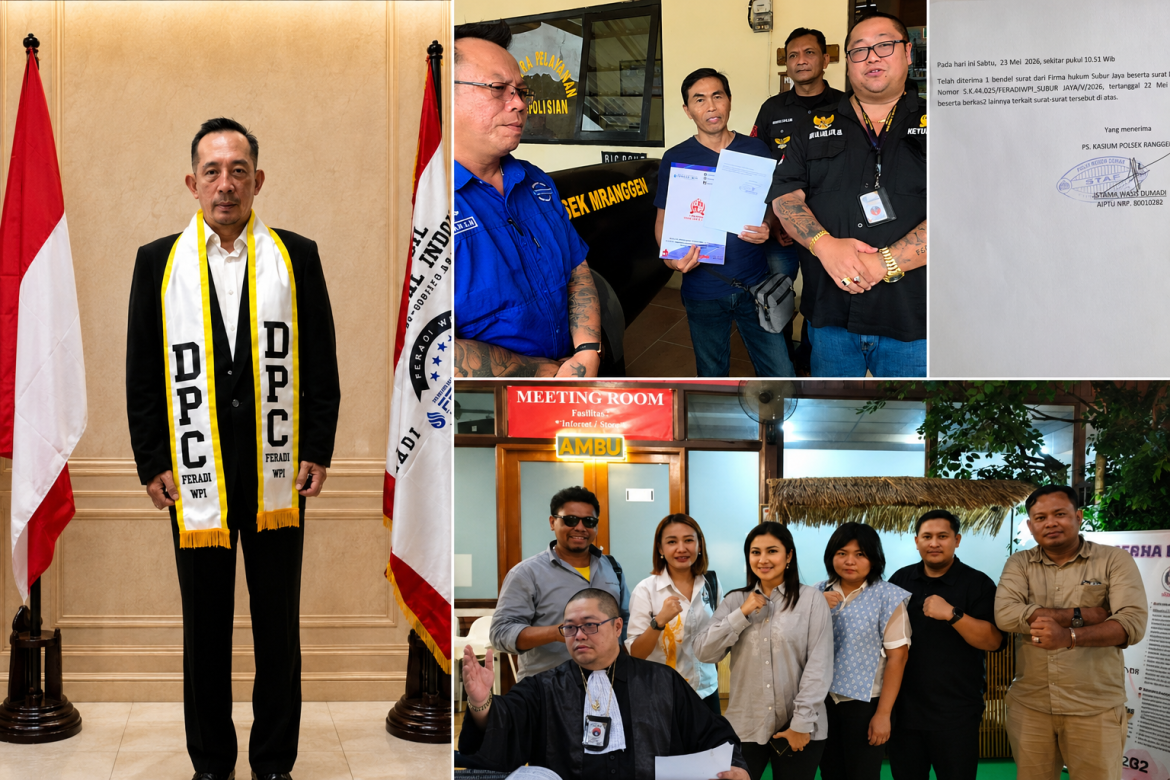 FERADI WPI Bergerak Nasional! Dari Soroti Dugaan Mandeknya Penanganan Perkara di Bogor hingga Penguatan Organisasi di Sidoarjo
