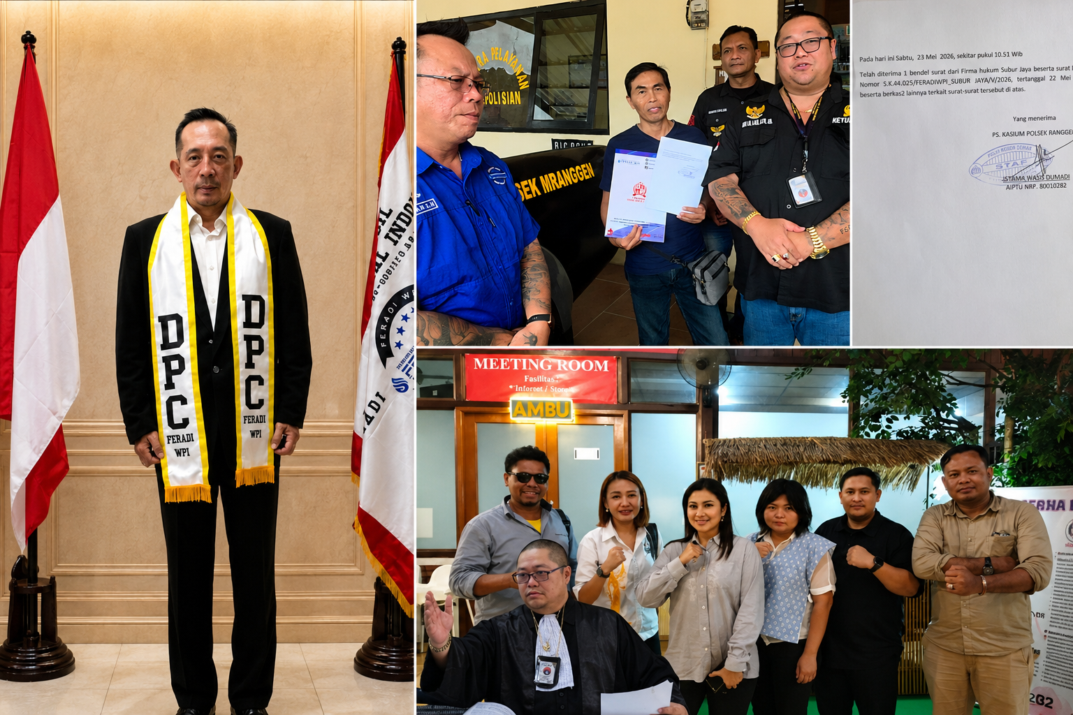 FERADI WPI Bergerak Nasional! Dari Soroti Dugaan Mandeknya Penanganan Perkara di Bogor hingga Penguatan Organisasi di Sidoarjo