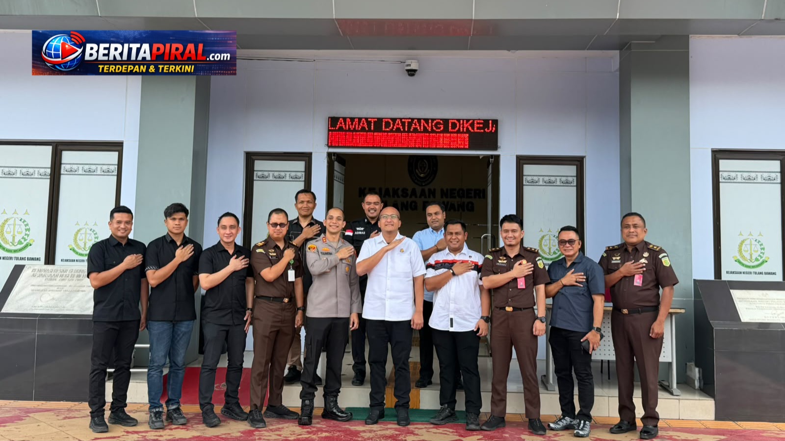 Kapolres Tulang Bawang AKBP Yuliansyah Sambangi Kajari Dan Kodim, Perkuat Pilar Baja Sinergitas TNI-POLRI Dan Kejaksaan 