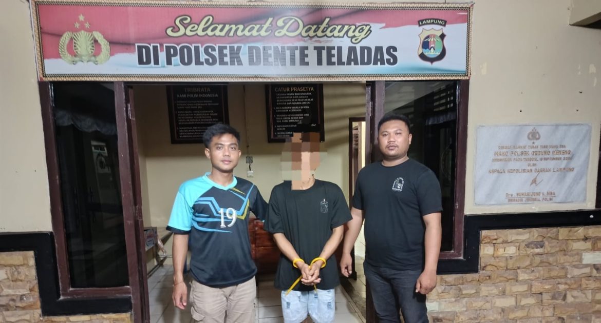 Gerak Cepat Polsek Dente Teladas! Buronan Kasus Curanmor Berhasil Dibekuk, Polisi Tegaskan Tak Ada Ruang bagi Pelaku Kejahatan