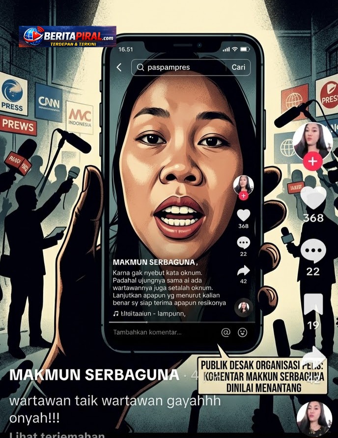 Bukan Klarifikasi, Komentar Makmun Serbaguna Justru Dinilai Menantang Wartawan: Publik Desak Organisasi Pers Jangan Diam