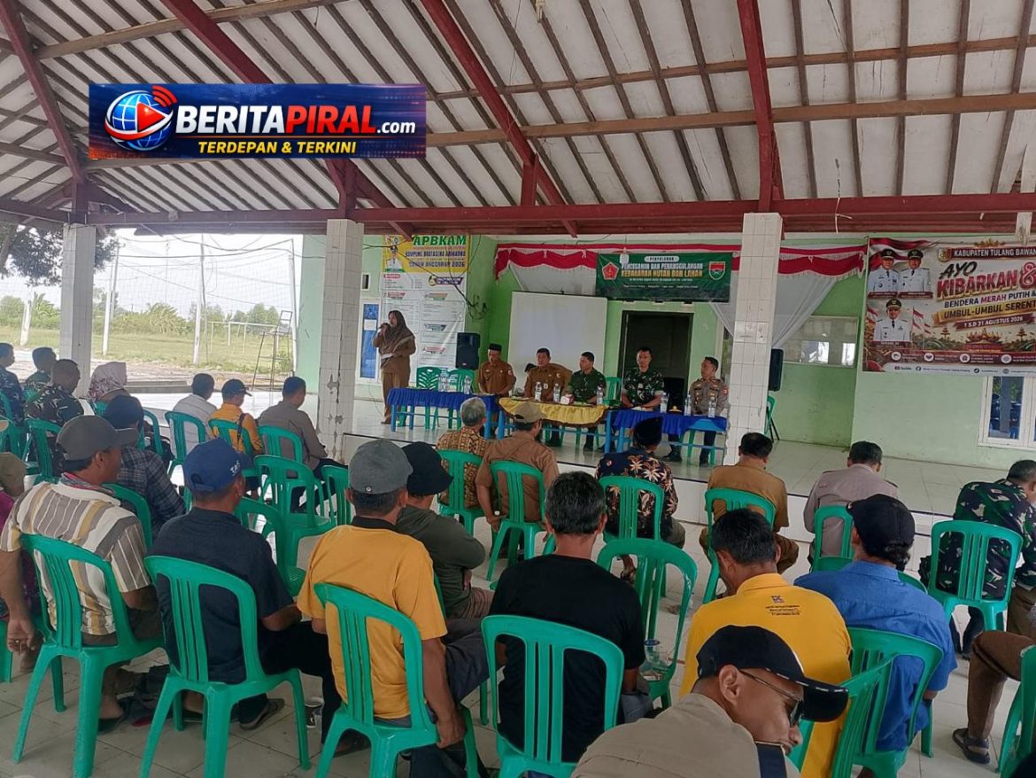 TIM PENYULUH MABES TNI TEKANKAN PENCEGAHAN KARHUTLA DI KABUPATEN TULANG BAWANG