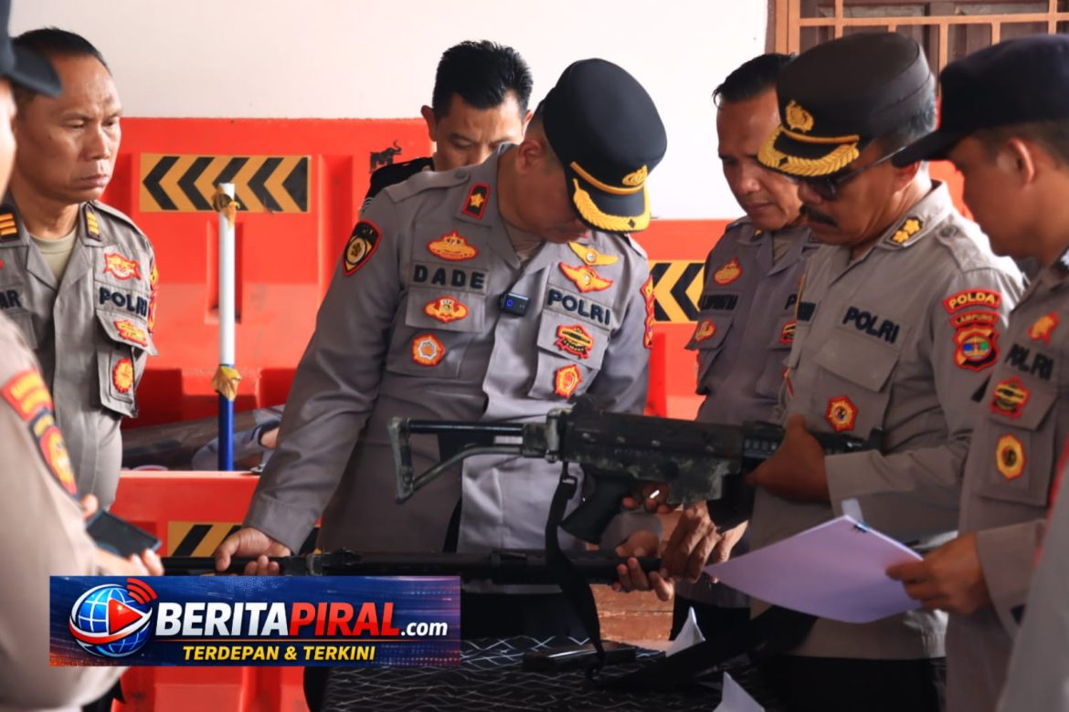 Supervisi Logistik 2026, Polres Tupang Bawang Pastikan Kendaraan, Senpi Hingga Almatsus Daomas Siap Oprasional 