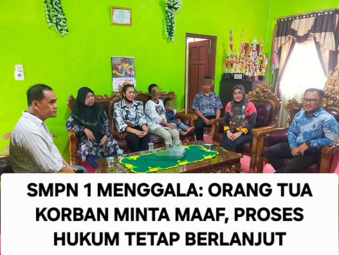 MISKOMUNIKASI ORANG TUA KORBAN DAN PIHAK SEKOLAH SMPN 1 MENGGALA, ADI CHANDRA SAMPAIKAN PERMOHONAN MAAF