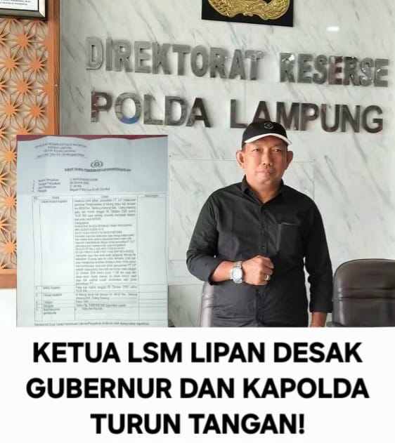 KEBUN SAWIT HERMAN BUKIK DIDUGA DIROBOHKAN, KETUA LSM LIPAN DESAK GUBERNUR LAMPUNG TURUN TANGAN